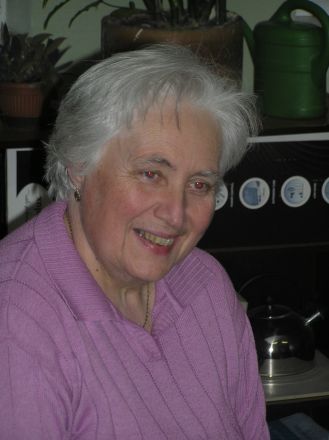 Františka Kovalčíková vid samkvämet på Karpatenblatts redaktion i Poprad (Deutschendorf). Františka Kovalčíková vid samkvämet på Karpatenblatts redaktion i Poprad (Deutschendorf).